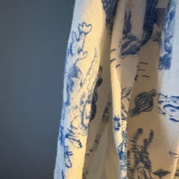 NWOT NEVER WORN 7 For All Mankind Marine Life Toile Dress NEVER WORN - Picture 4 of 7